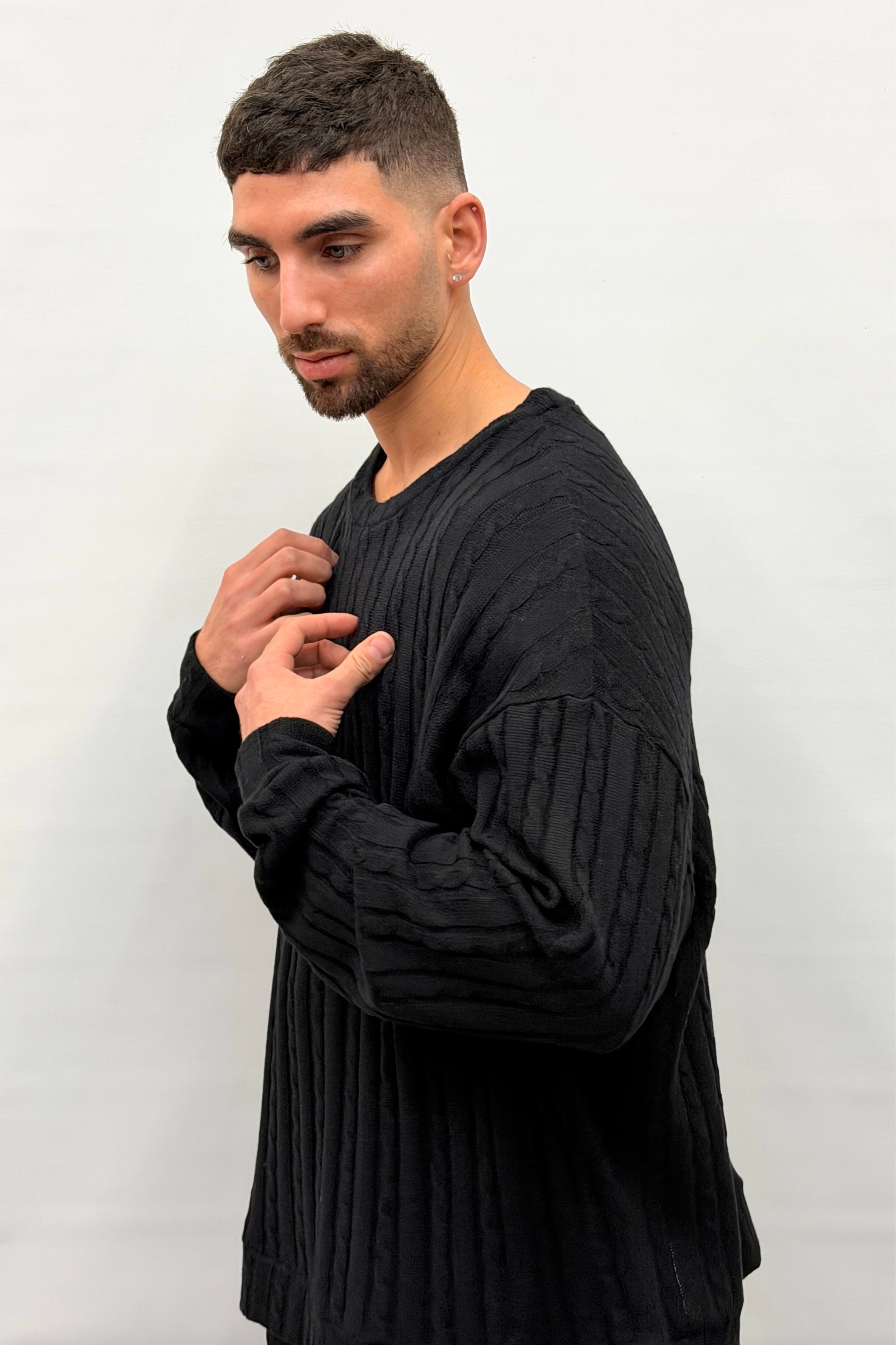 Butterfly Boy Signature Cable Knit סריג - Butterfly Sneakers