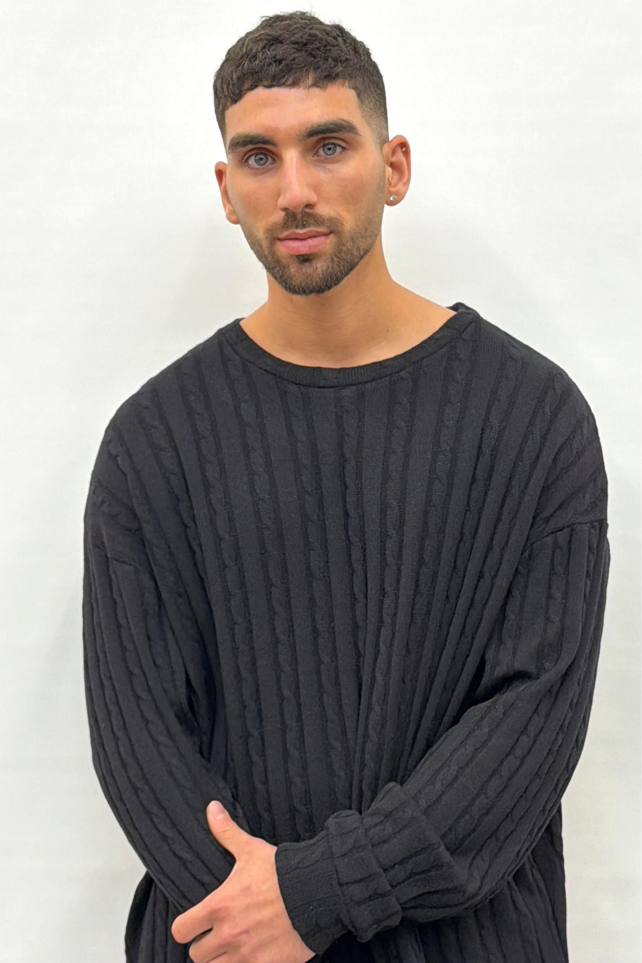 Butterfly Boy Signature Cable Knit סריג - Butterfly Sneakers