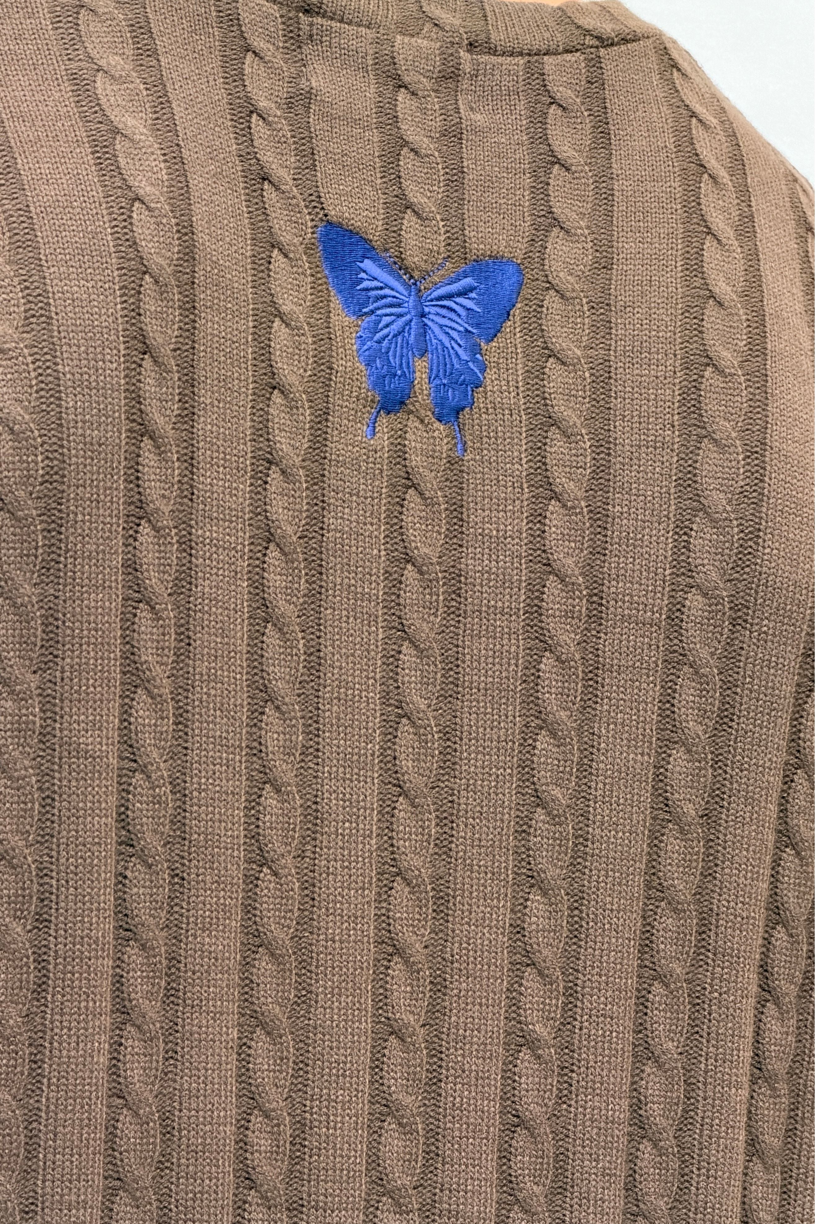 Butterfly Boy Signature Cable Knit סריג - Butterfly Sneakers