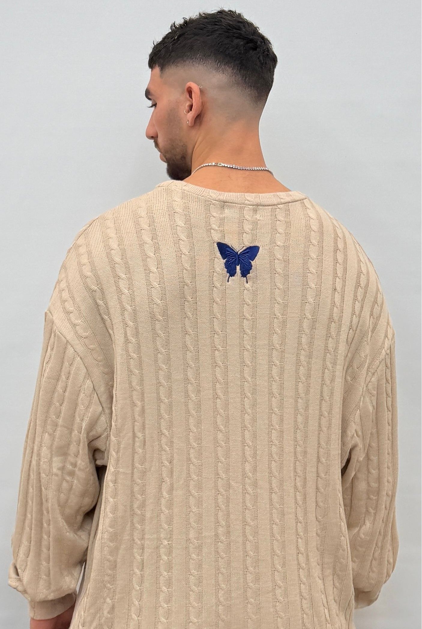 Butterfly Boy Signature Cable Knit - Butterfly Sneakers