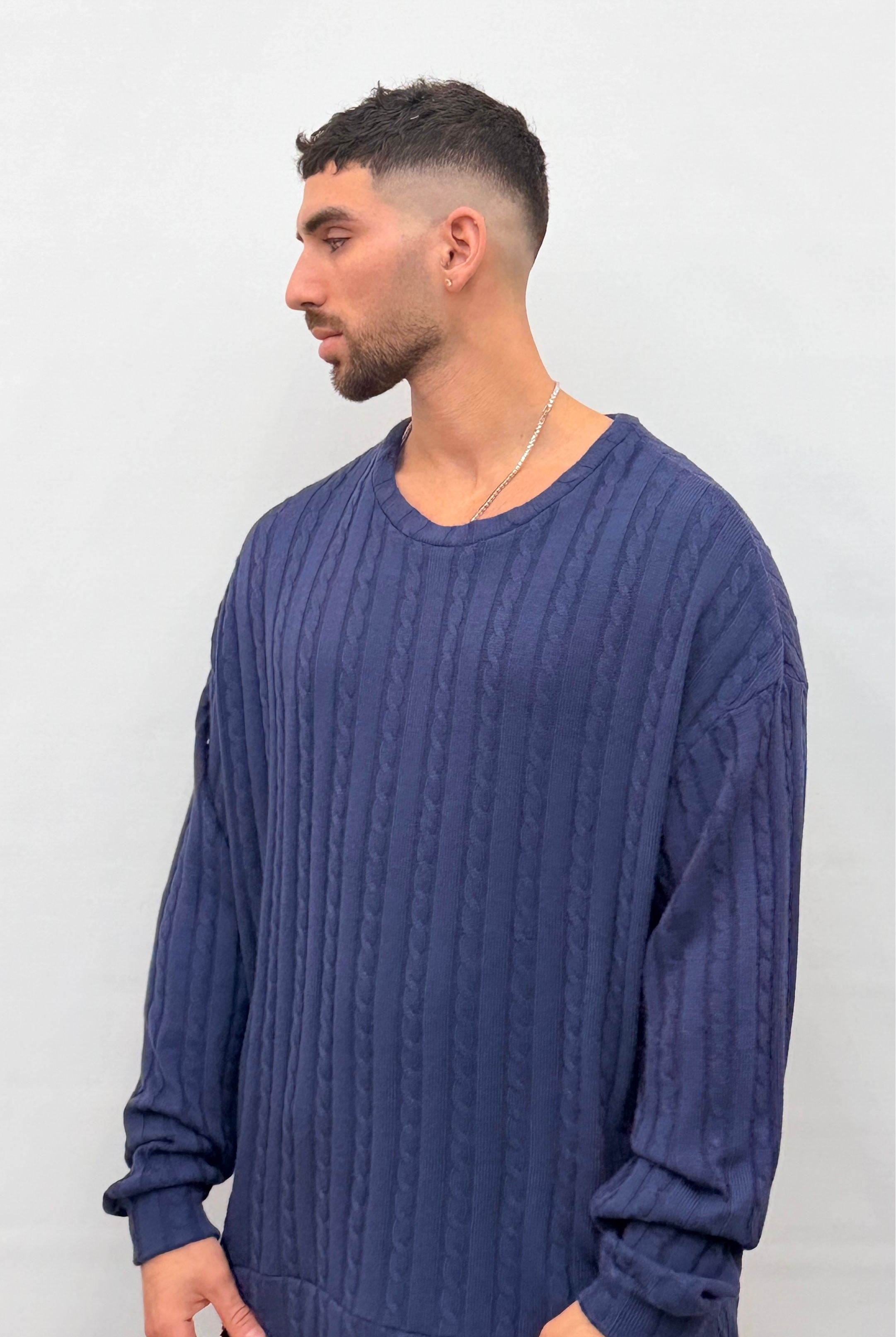 Butterfly Boy Signature Cable Knit סריג - Butterfly Sneakers