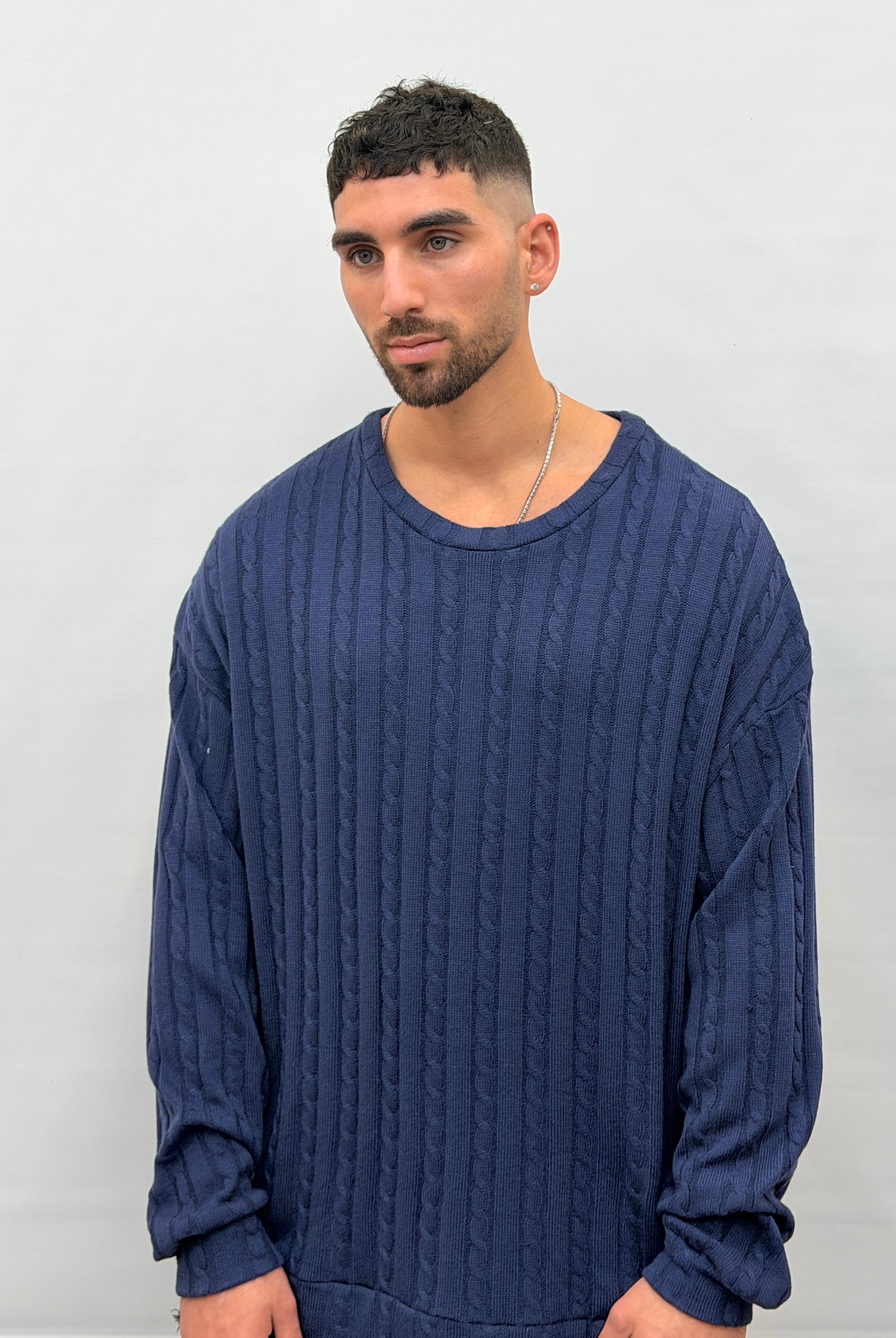 Butterfly Boy Signature Cable Knit סריג - Butterfly Sneakers