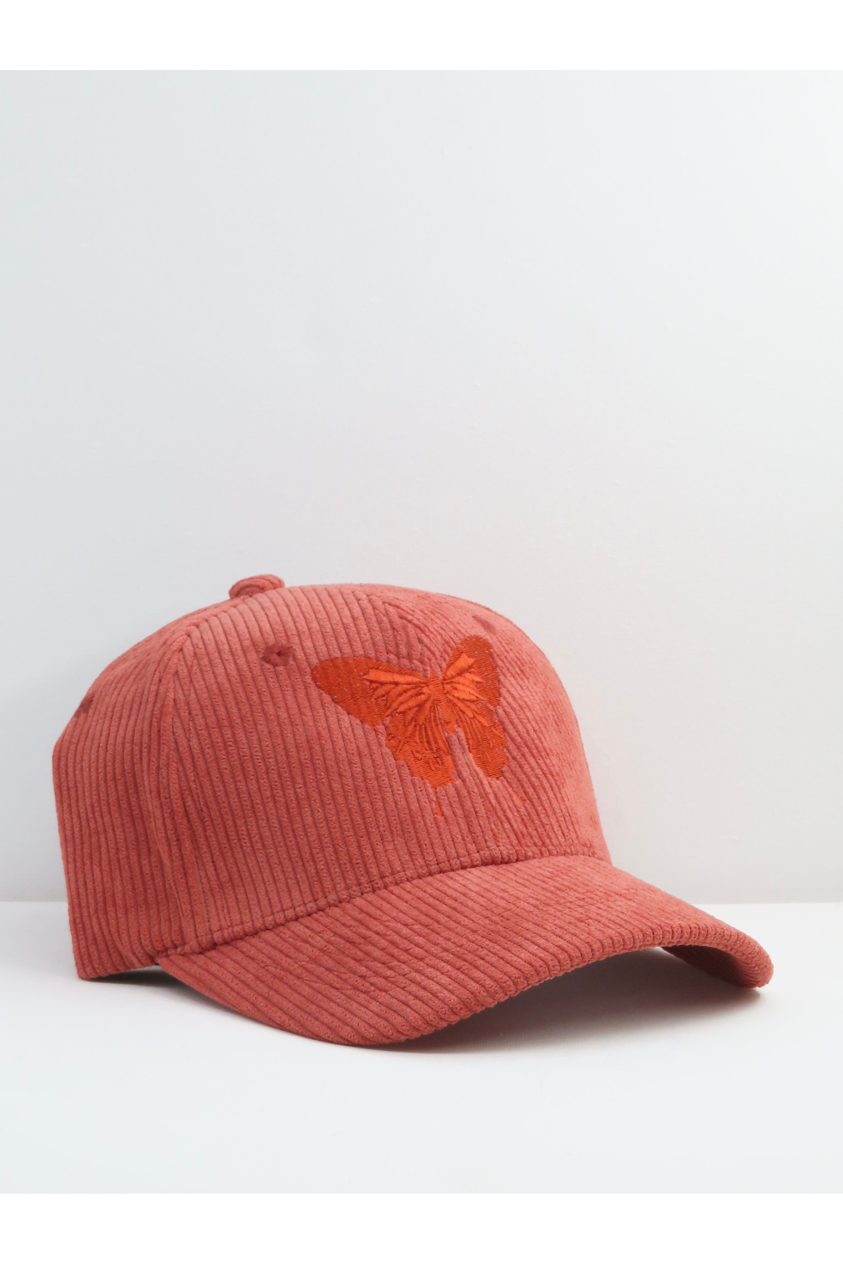 Corduroy Butterfly Boy cap - Butterfly Sneakers