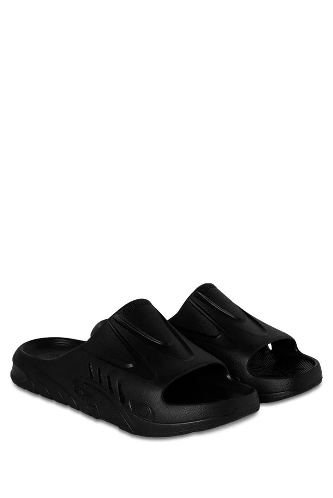 SPRAYGROUND SHARK SLIDE BLACK כפכף שחור - Butterfly Sneakers