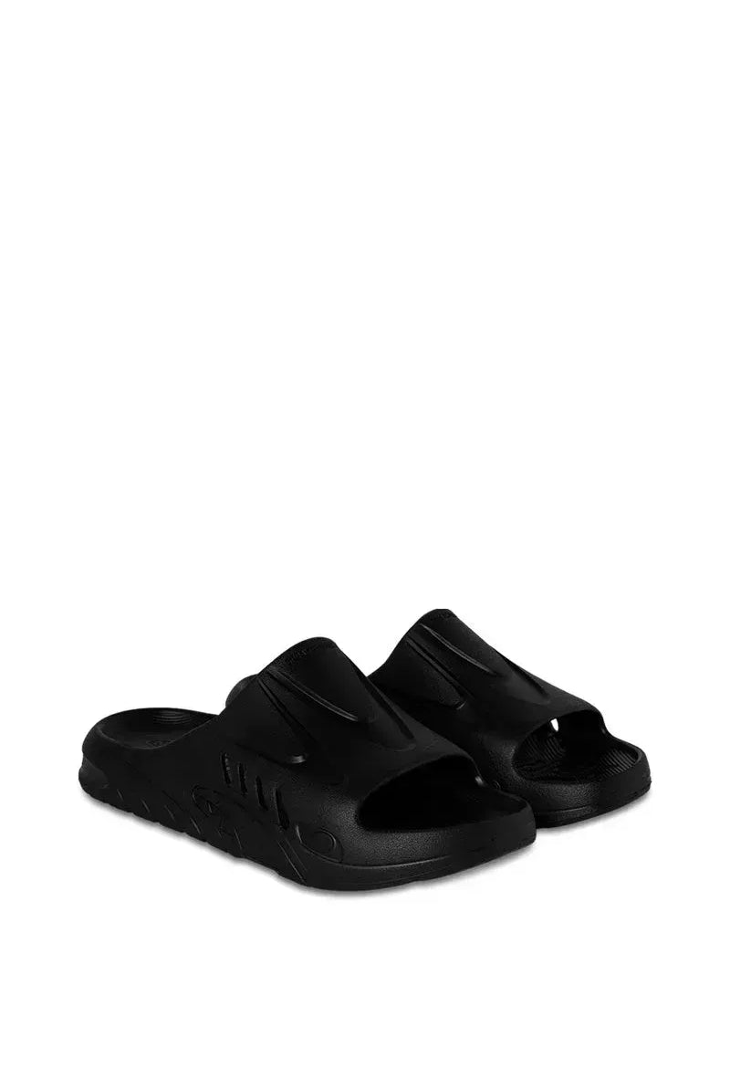 SPRAYGROUND SHARK SLIDE BLACK כפכף שחור - Butterfly Sneakers