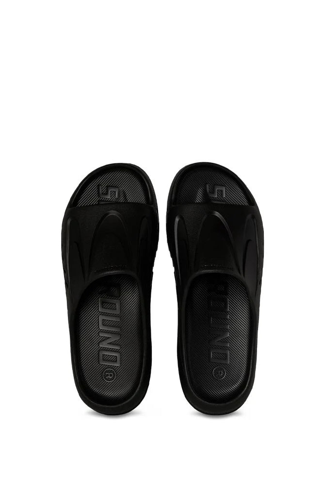 SPRAYGROUND SHARK SLIDE BLACK כפכף שחור - Butterfly Sneakers