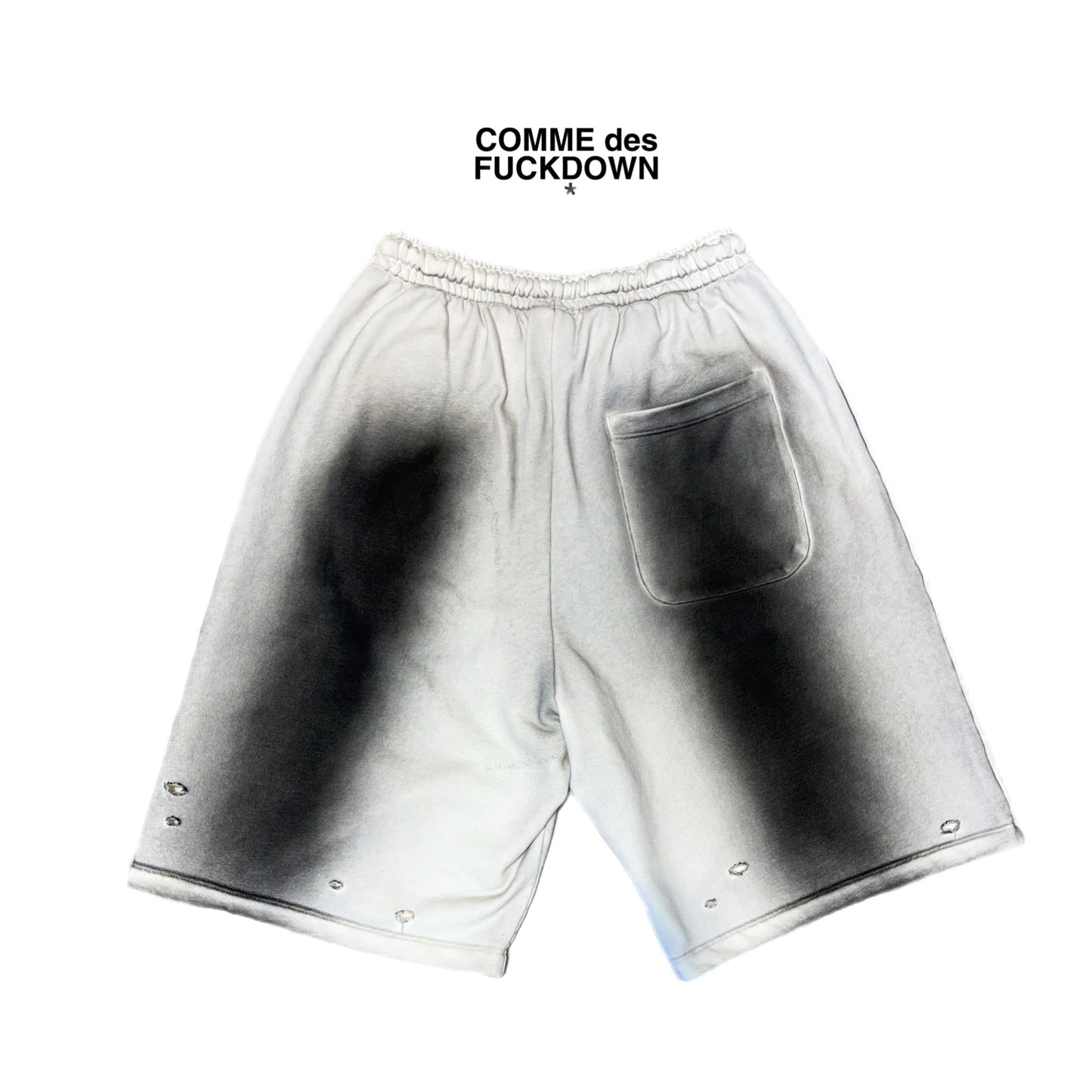 COMME DES FUCKDOWN SHORT WHITE 1533