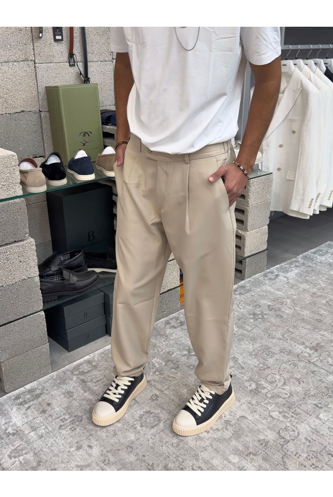 Butterfly Boy מכנס אלגנט - Butterfly Sneakers