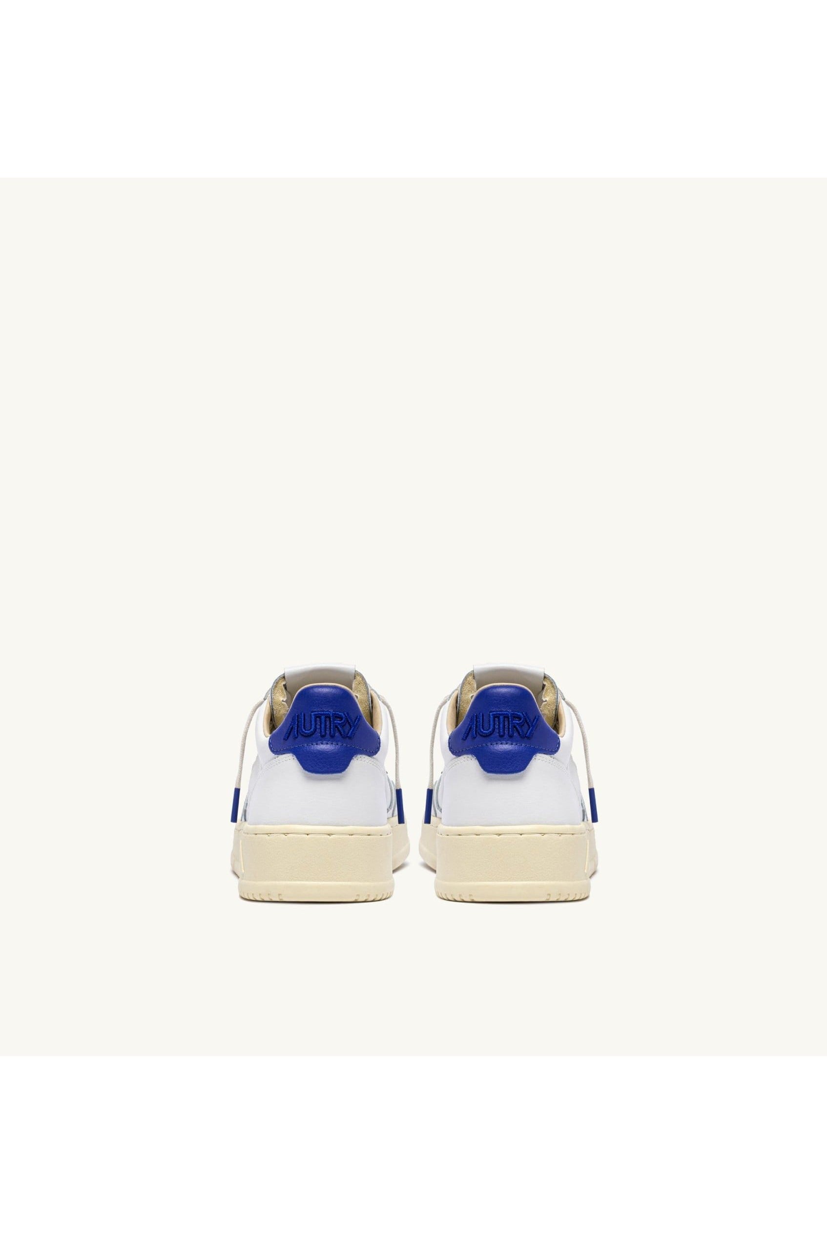MEDALIST LOW MAN DL01 LEATHER/DREAM WHITE/BEAUCOUP BLUE - Butterfly Sneakers