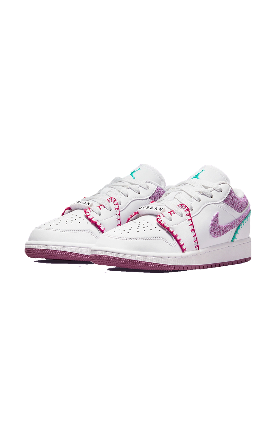 Jordan 1 low 'Light bordeaux' - Butterfly Sneakers