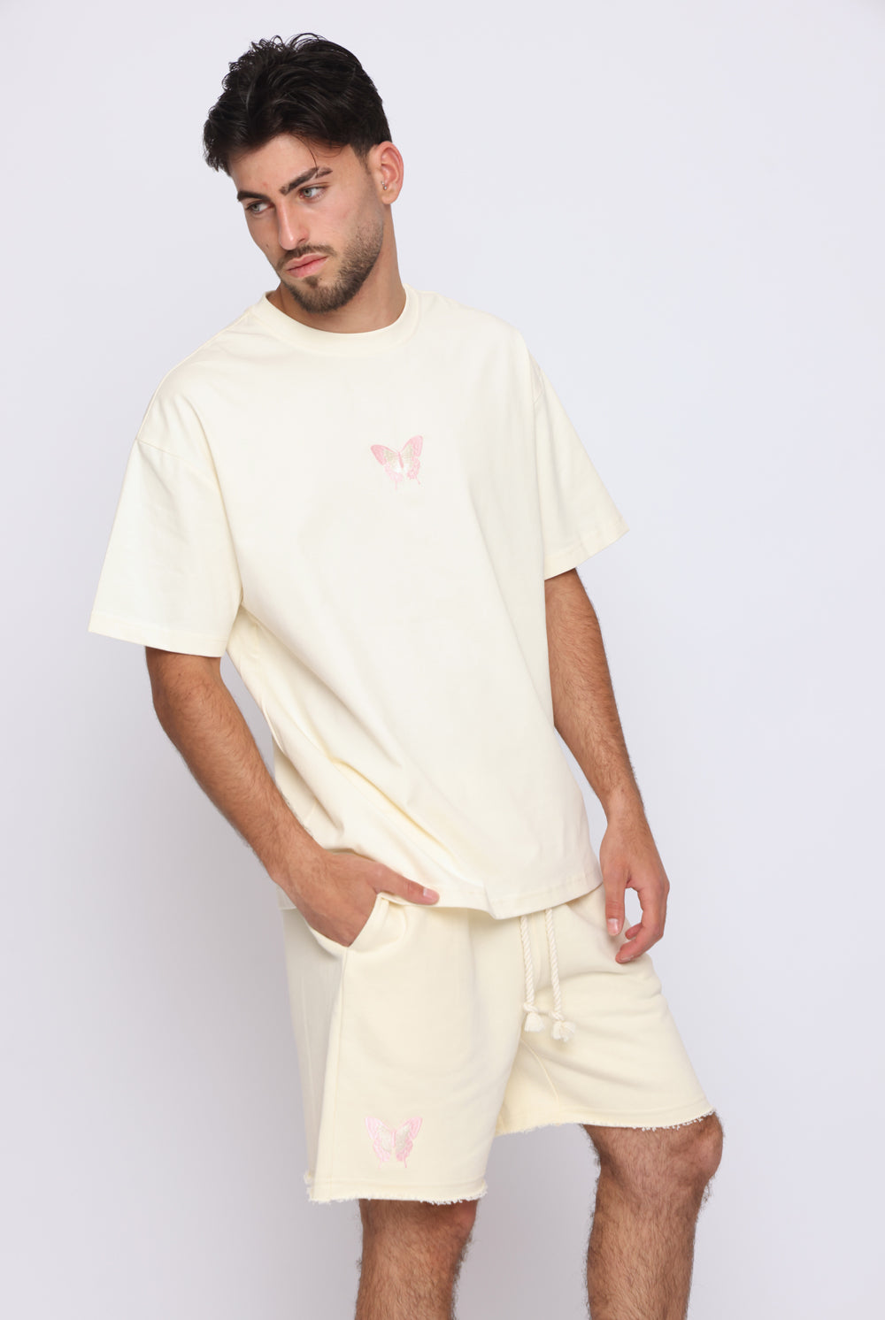 THE SIX - 3/6 - Shallowtail SHORTS מכנסיים קצרים - Butterfly Sneakers