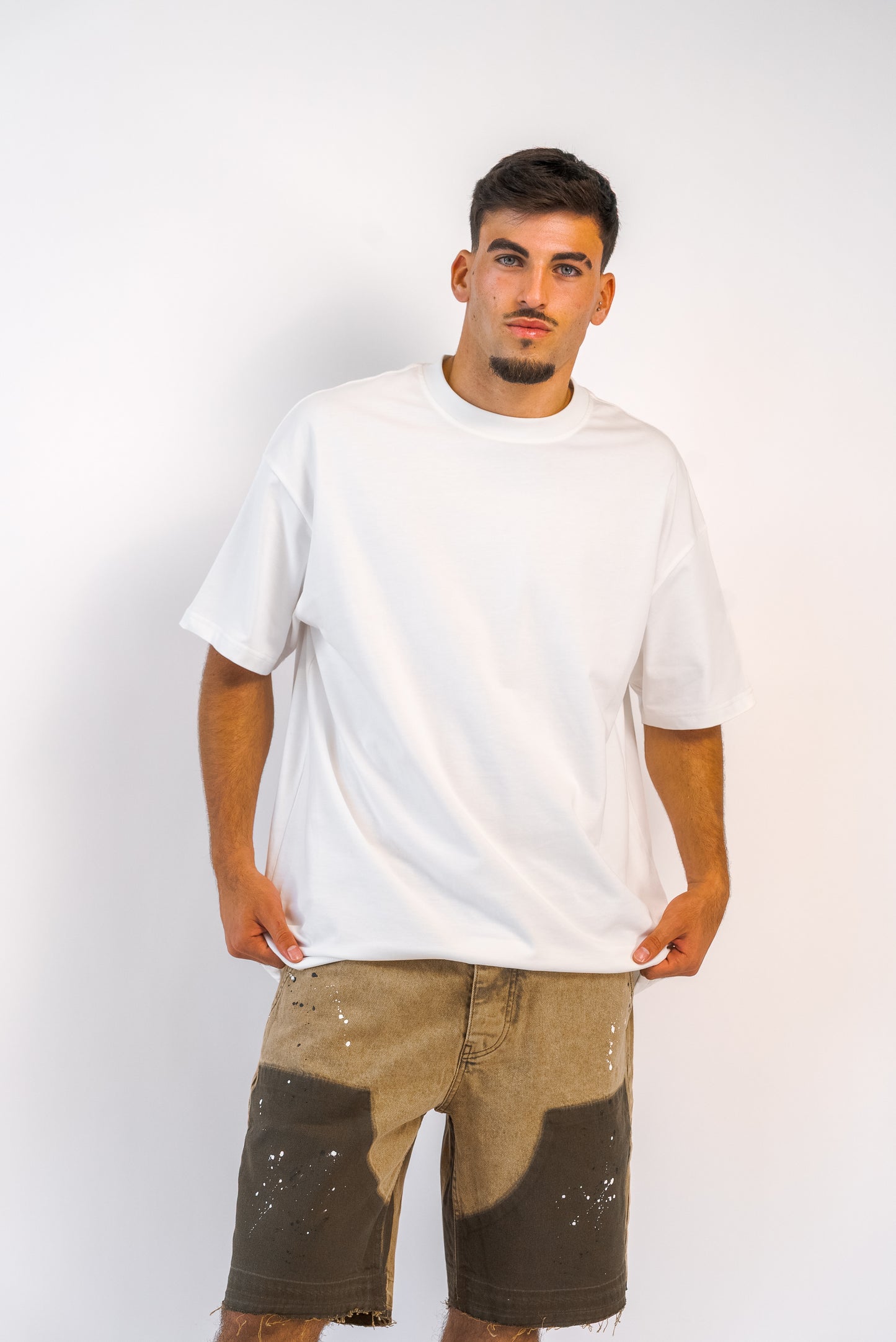 BAGGY מכנסי ג'ינס ברמודה