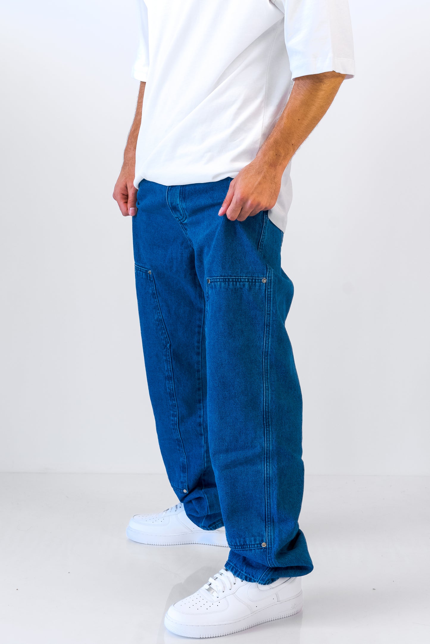 ג'ינס בגזרת Baggy כחול