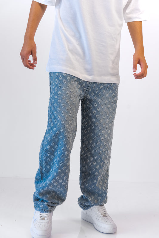 גינס כוכבים בגזרת Baggy כחול