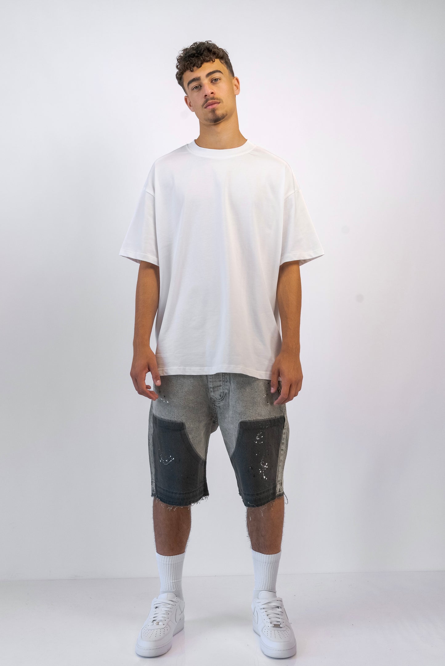 BAGGY מכנסי ג'ינס ברמודה