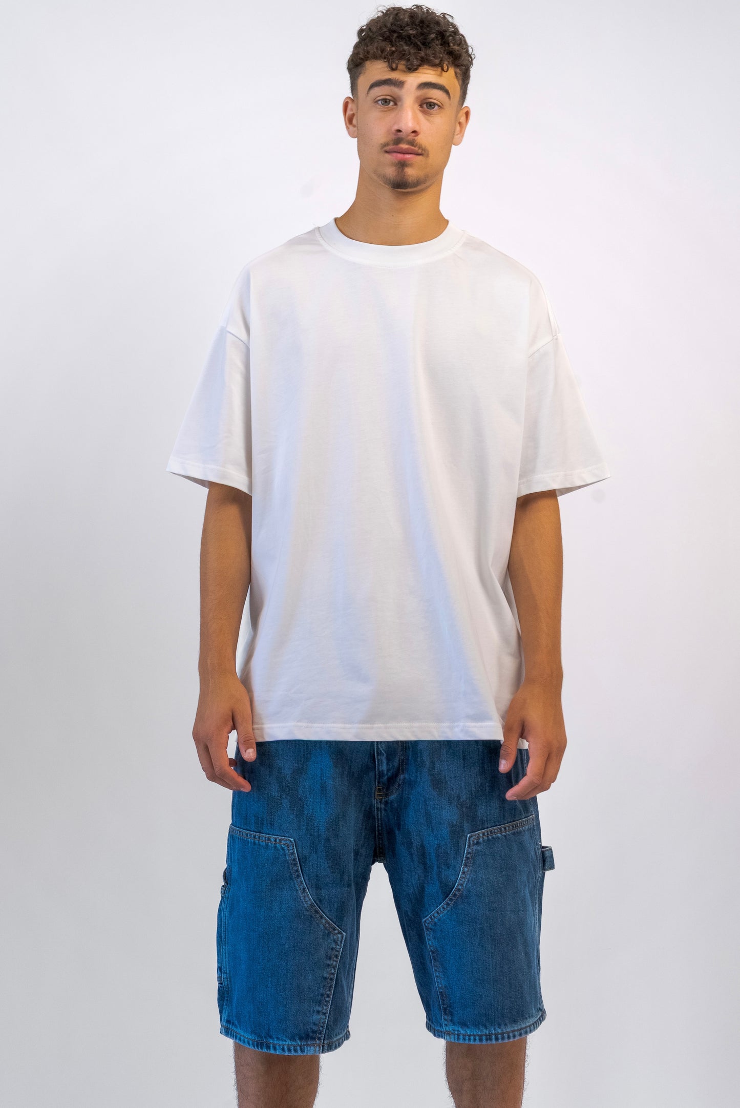 מכנסי ג'ינס ברמודה BAGGY