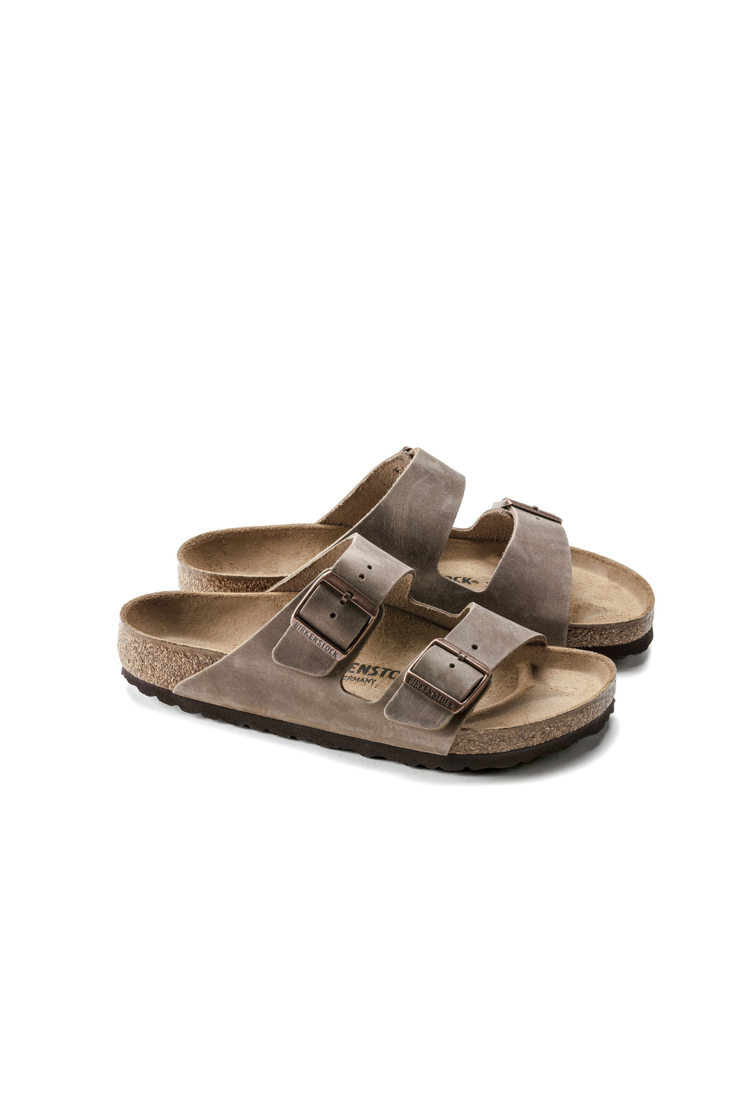Birkenstock Arizona כפכפי בירקנשטוק אריזונה חום טבק - Butterfly Sneakers