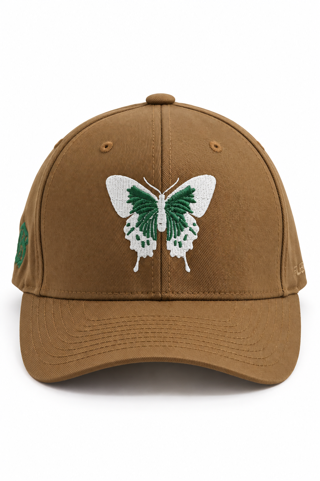 כובע Butterfly logo — BROWN / XS/S — מבט קדמי