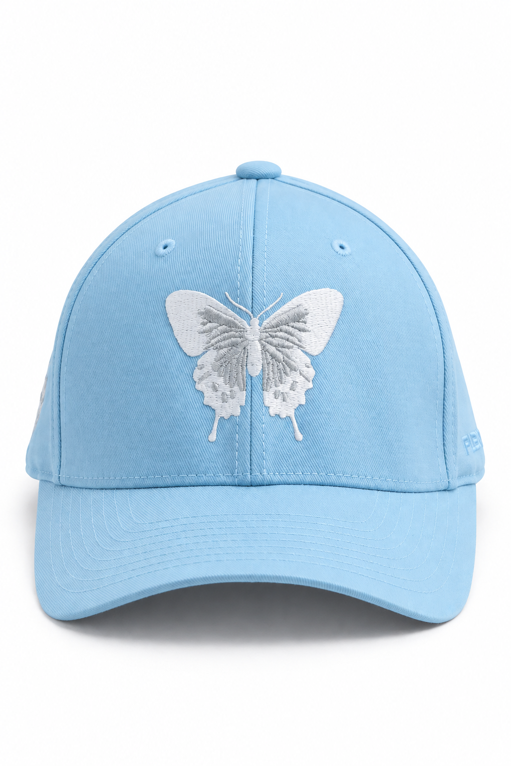 כובע Butterfly logo LBU — LIGHT BLUE / XS/S — מבט קדמי
