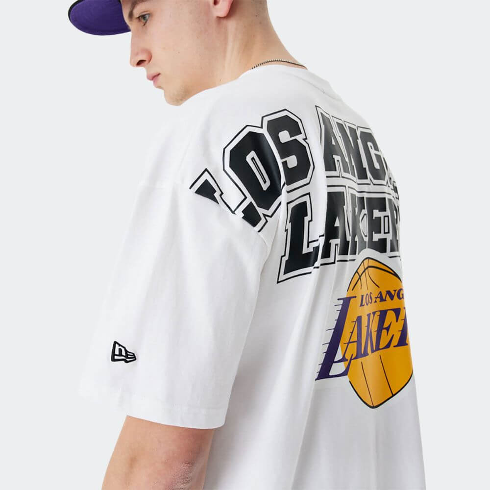 NBA LARGE GRPHC BP OS TEE LOS ANGELS LAKERS