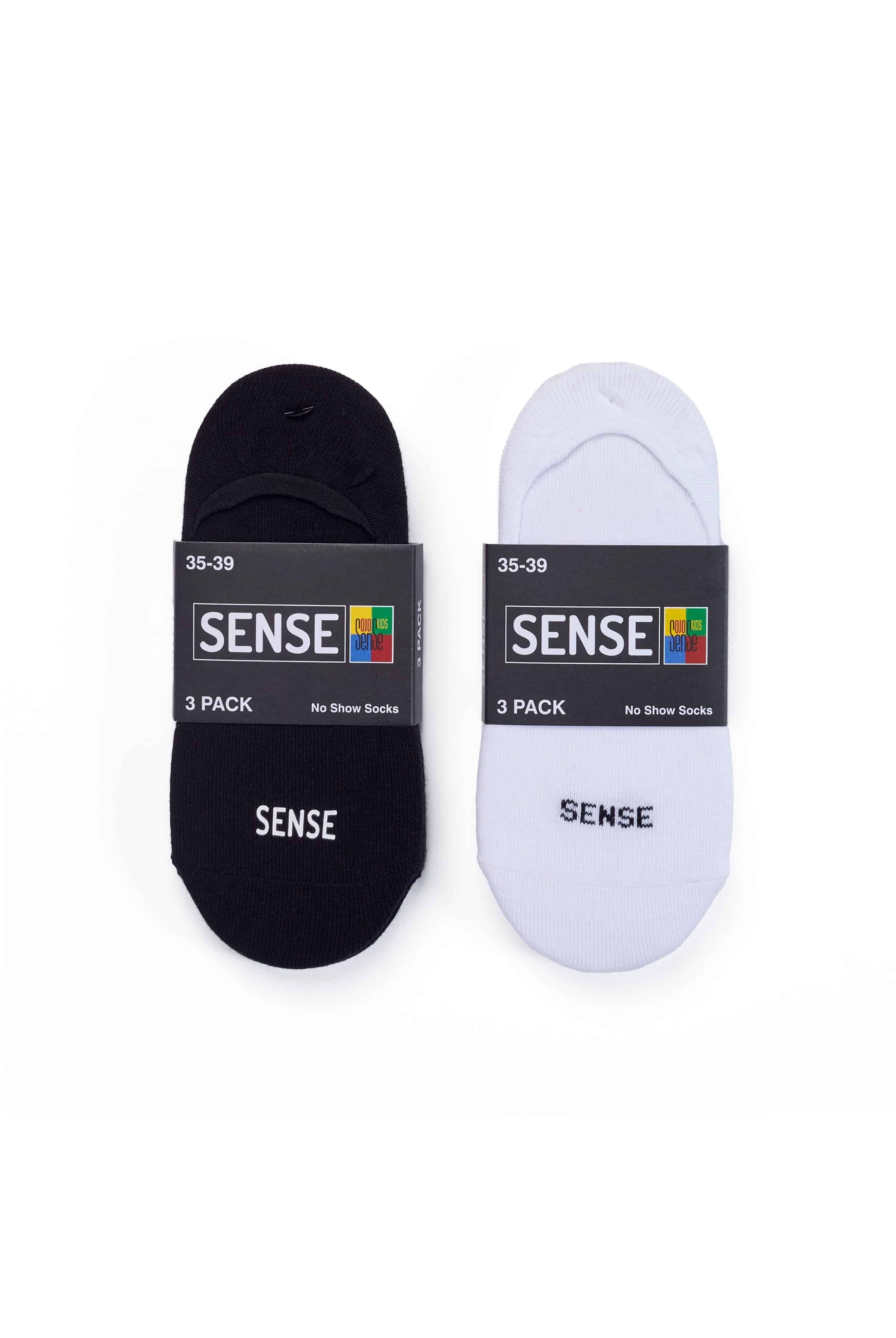 מארז 3 גרביים קצרות SENSE - Butterfly Sneakers