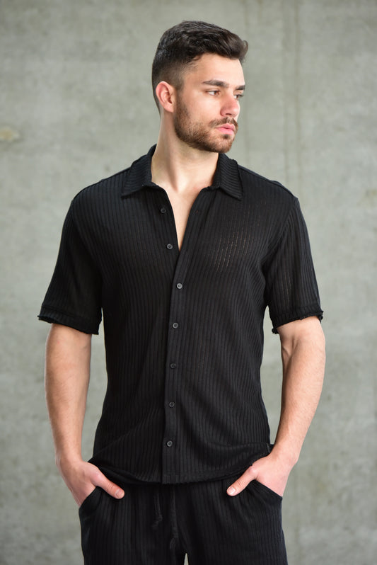 Santotini Shirt - BLACK