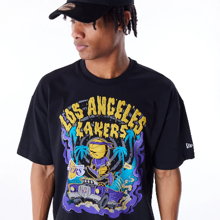 חולצת טי שירט שרוול קצר LAKERS
