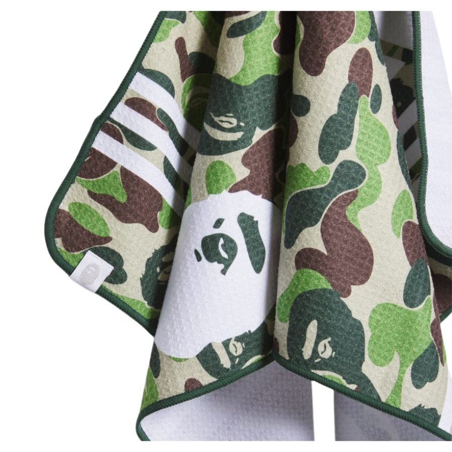 BAPE X Adidas  golf abc camo towel