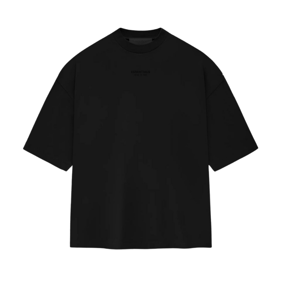 FEAR OF GOD ESSENTIALS T-SHIRTJET BLACK