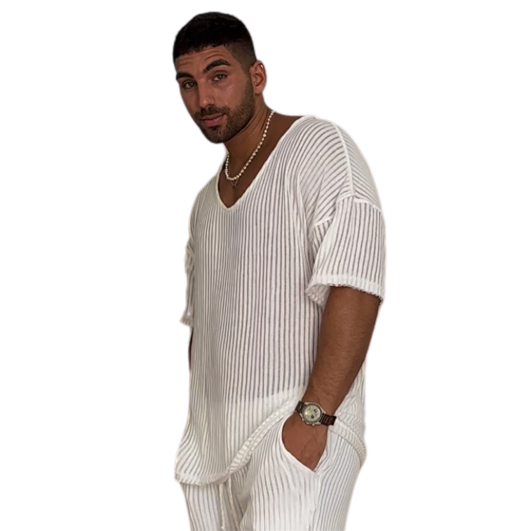 Mykonos Shirt oversized - White