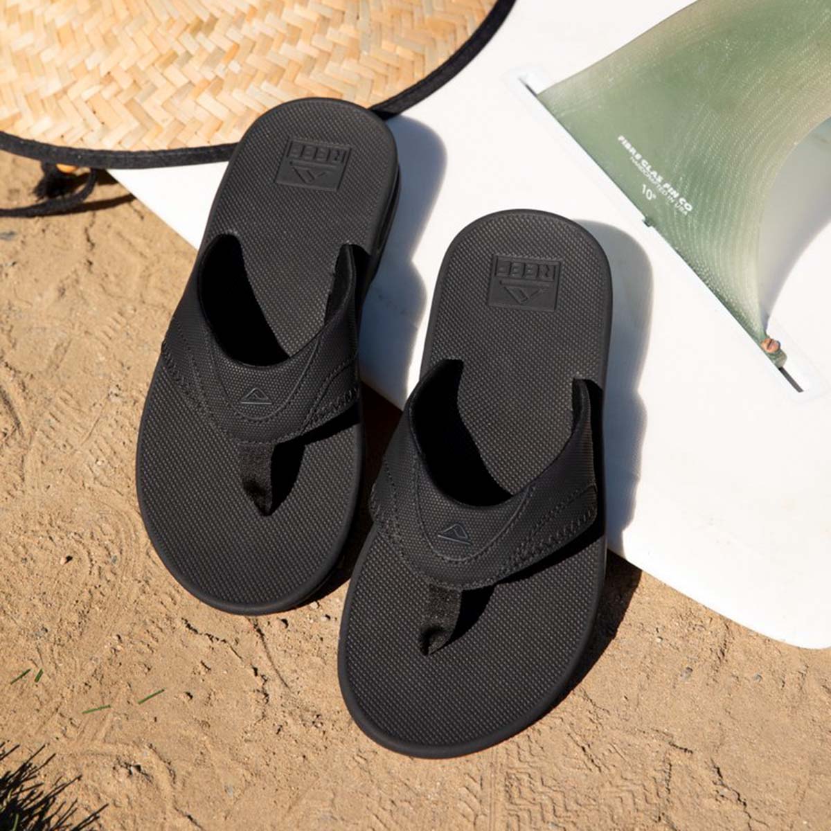 REEF ALL BLACK כפכפי ריף