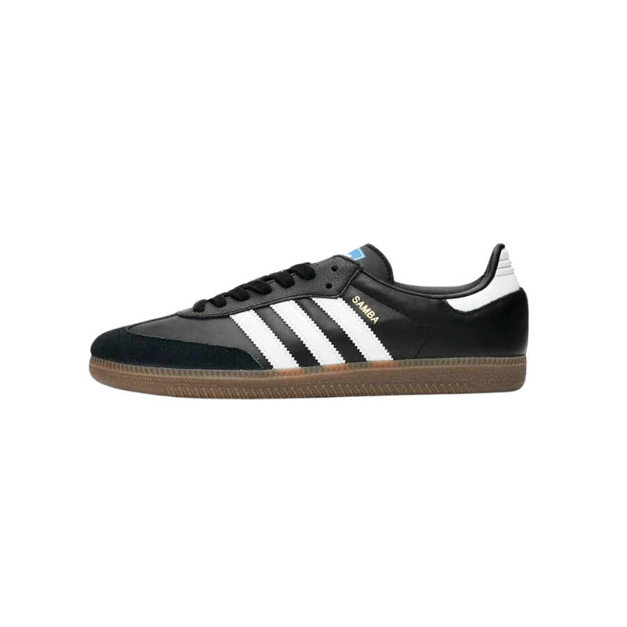 ADIDAS SAMBA OG SHOES black white gum