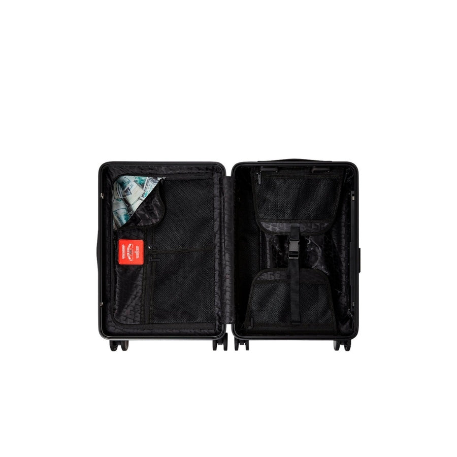 SPRAYGROUND MONEY SPLAT HARD SHELL CARRY-ON LUGGAGE