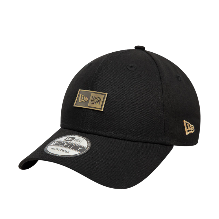 New Era Badge Black 9FORTY Adjustable Cap Regular price 2