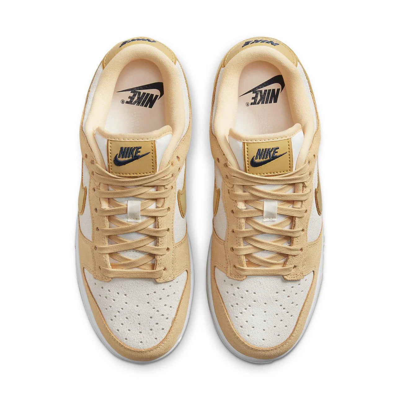 Nike Dunk Low Gold Suede