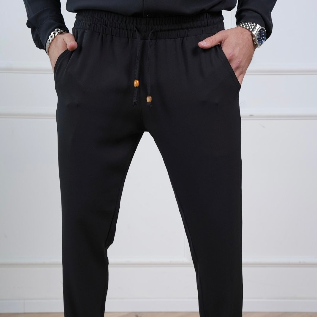 Elegant New York Pants - Black