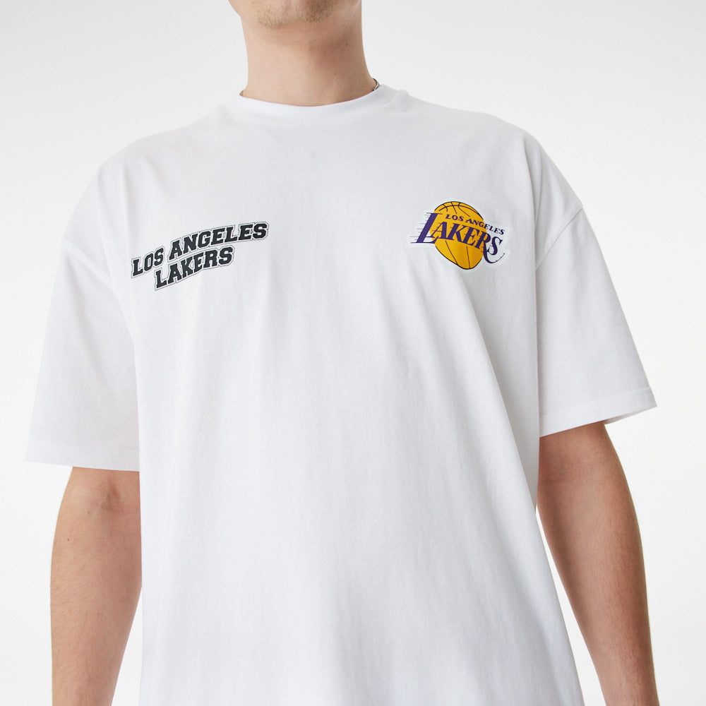 NBA LARGE GRPHC BP OS TEE LOS ANGELS LAKERS