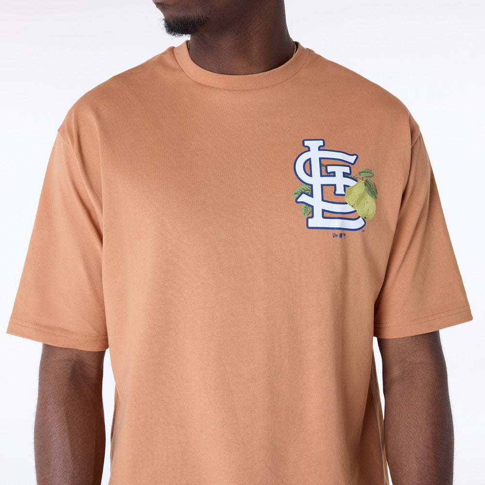 St. Louis Cardinals MLB Fruit Dark Beige T-Shirt