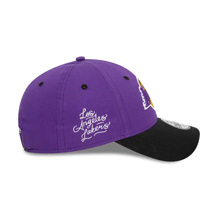 NEW ERA NBA Los Angles Lakers Side Patch 9Forty Green