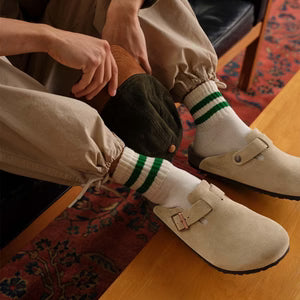 Birkenstock Boston Taupe כפכפי בירקנשטוק בוסטון יוניסקס טיופ