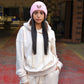 BUTTERFLY BOY BEANIE- REVERSE PINK