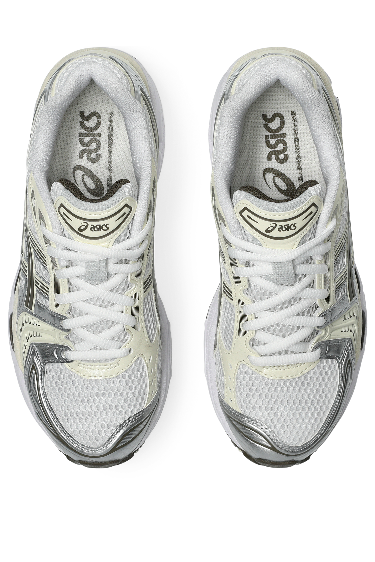 Asics Gel Kayano 14 Unisex White Ivroy סניקרס ג`ל קיאנו 14 יוניסקס - Butterfly Sneakers