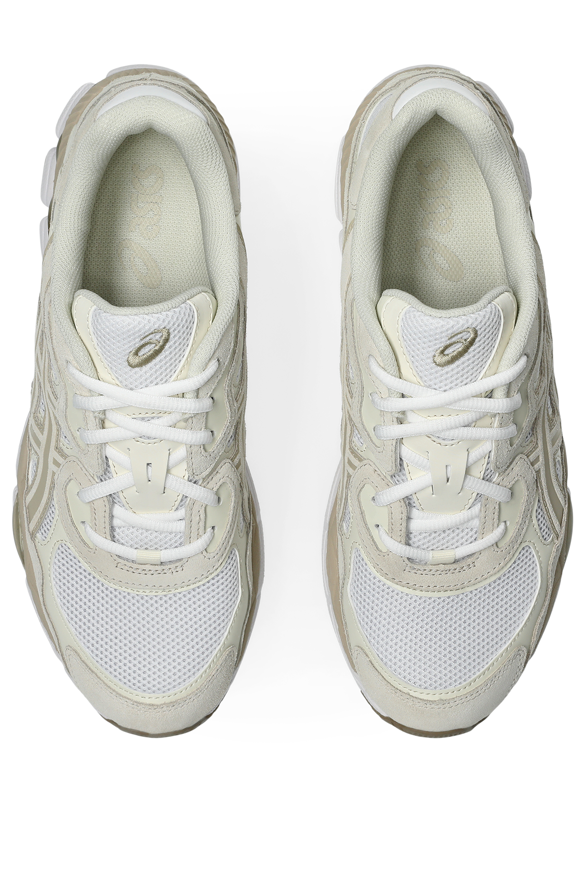 Asics Gel Nyc Unisex White Grey סניקרס יוניסקס - Butterfly Sneakers