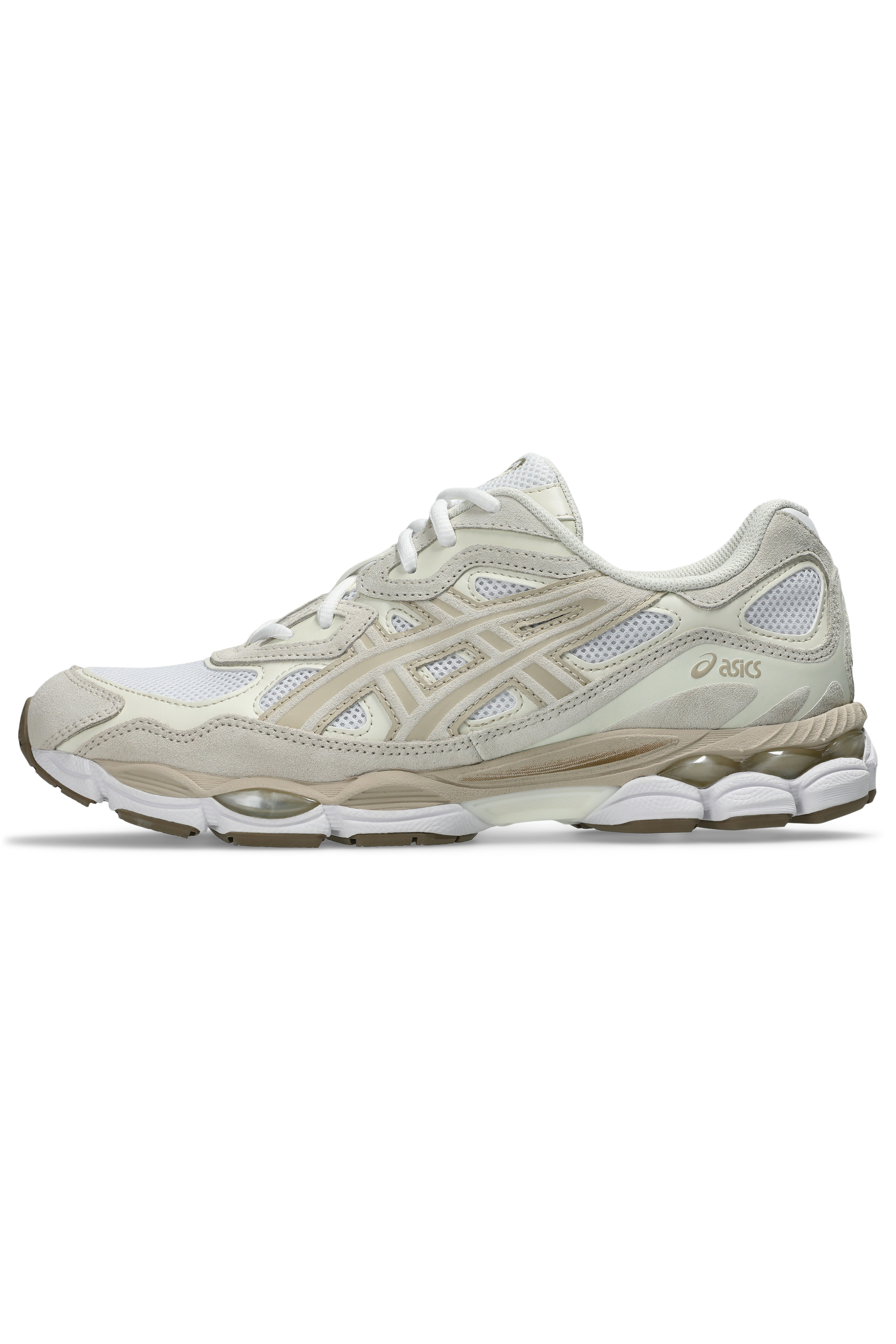 Asics Gel Nyc Unisex White Grey סניקרס יוניסקס - Butterfly Sneakers