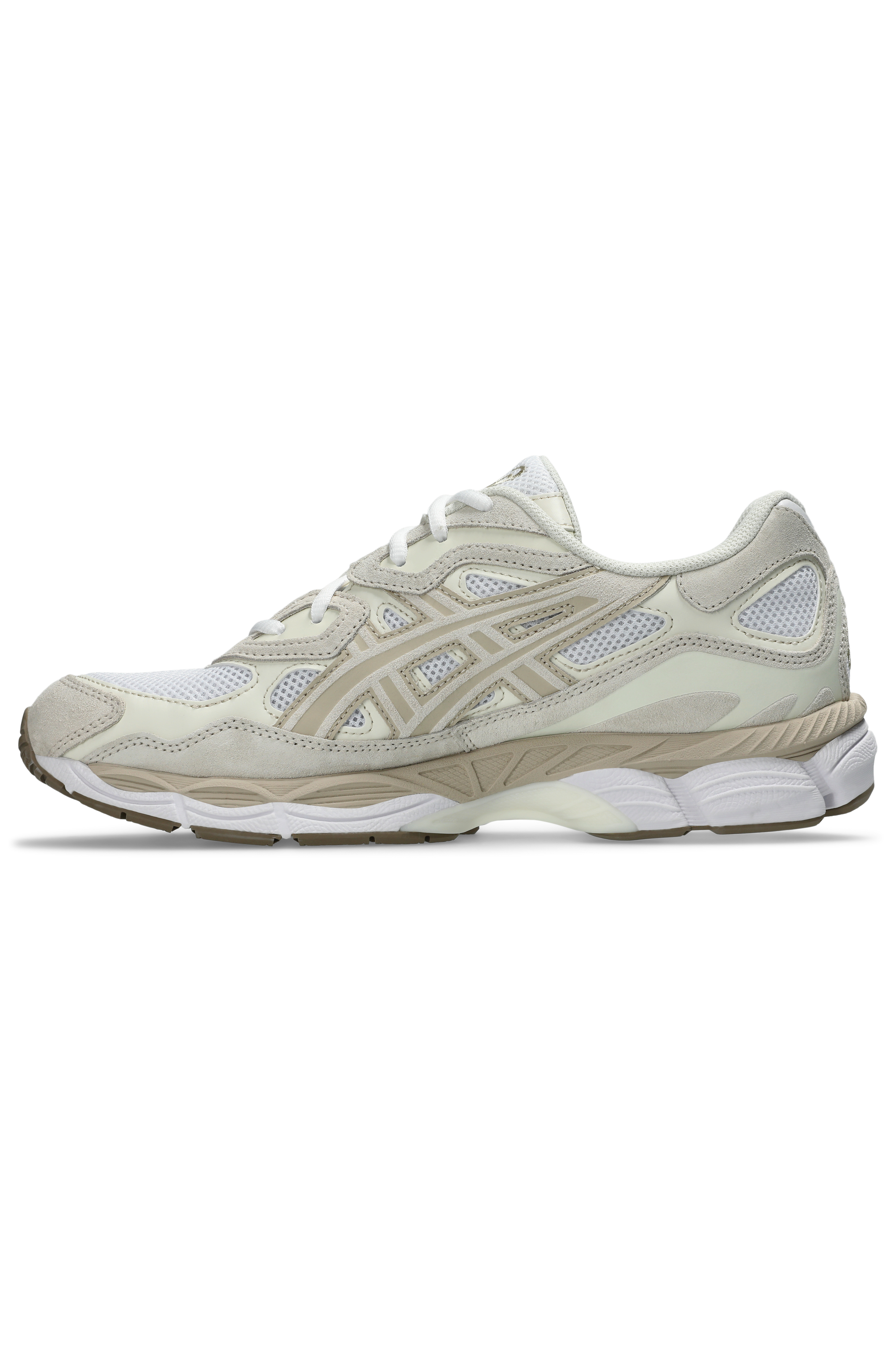 Asics Gel Nyc Unisex White Grey סניקרס יוניסקס - Butterfly Sneakers