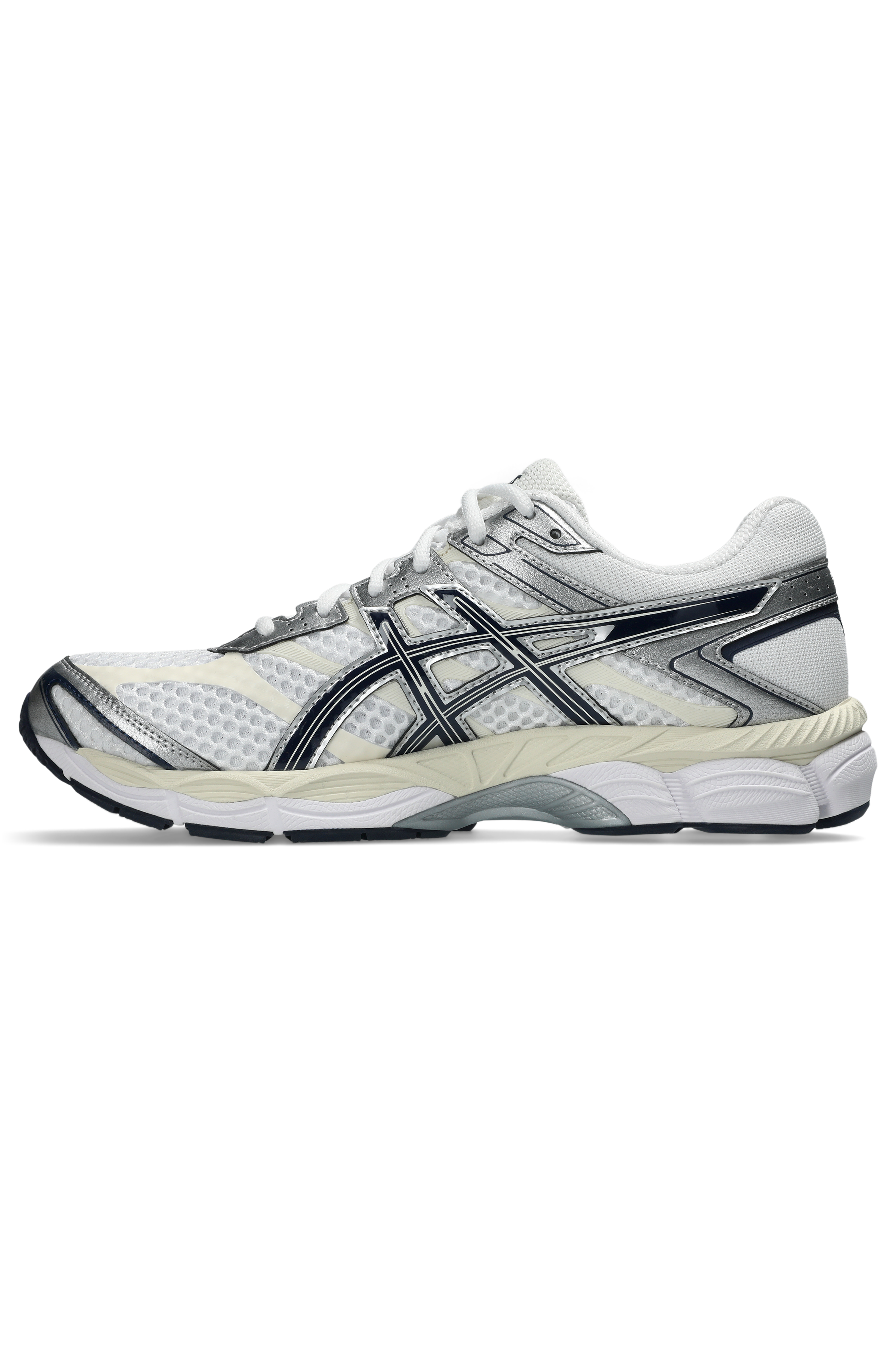 Asics Gel Cumulus 16 Unisex White Midnight סניקרס ג'ל קומולוס 16 יוניסקס - Butterfly Sneakers