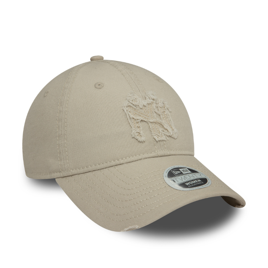 New Era Cap - 9TWENTY - Outline Distressed Light Beige