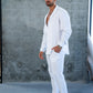 ELEGANT SHIRT WAFFLE - WHITE
