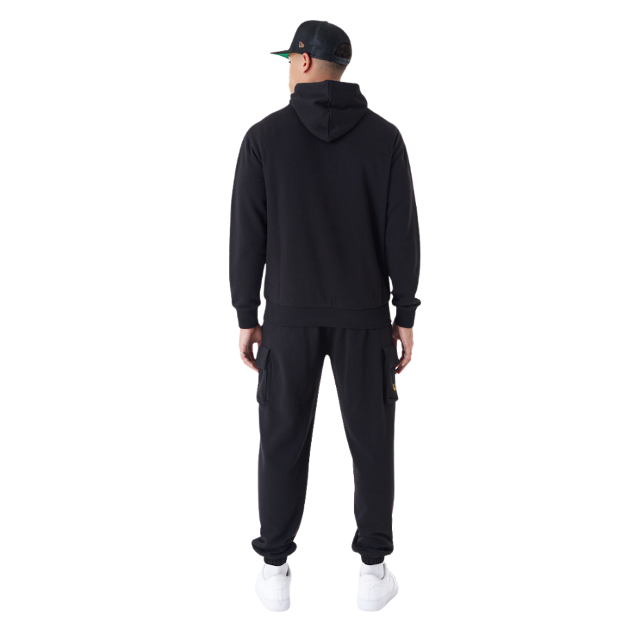 New Era Script Black Cargo Joggers