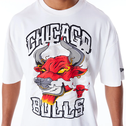 NEW ERA T-SHIRT CHICAGO BULLS